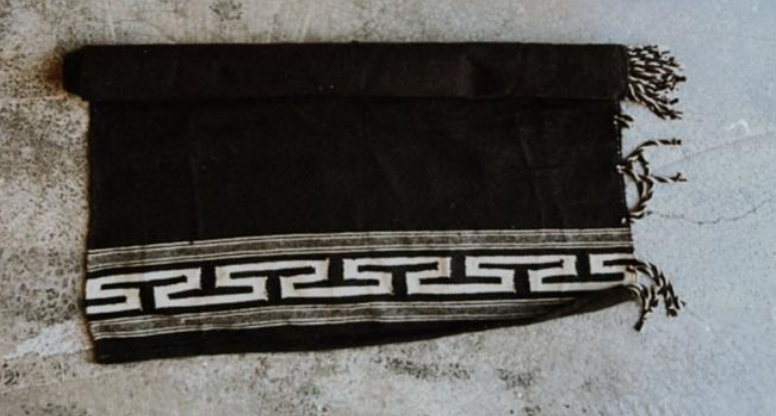 HANDMADE HORSE BLANKET BLACK & WHITE CURATED X OSO PARADO